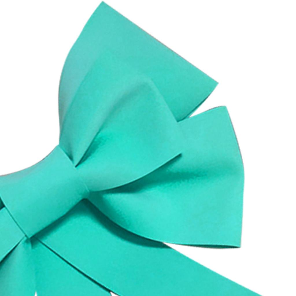 DIY Överdimensionerad Rosett EVA Svamp Rosett Hängande Dekoration Köpcentrum Fest Fotorekvisita Grön Blå