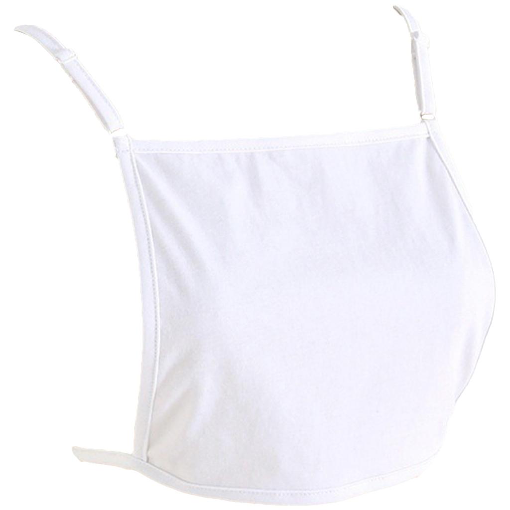 Women Lace Camisole Bras Wrapped Chest Strapless Adjustable Chest Cleavage Cover Wrap Anti-light Faux Collar Costume Accessories