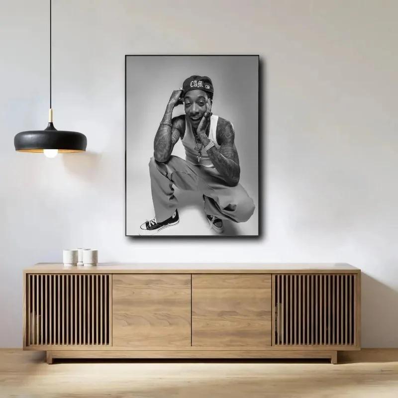 Wiz Khalifa Dekoration Kunstposter Wandkunst Personalisierbares Geschenk Modernes Familien Schlafzimmer Dekor Leinwandgemälde