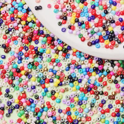 Yaklaşık 15000 Adet Takı Yapımı İçin Bilezik Mini DIY Charm Kolye Tohum Boncukları Ara Boncuk Bulguları Çek Camı El Yapımı 2mm Aksesuarlar İçin