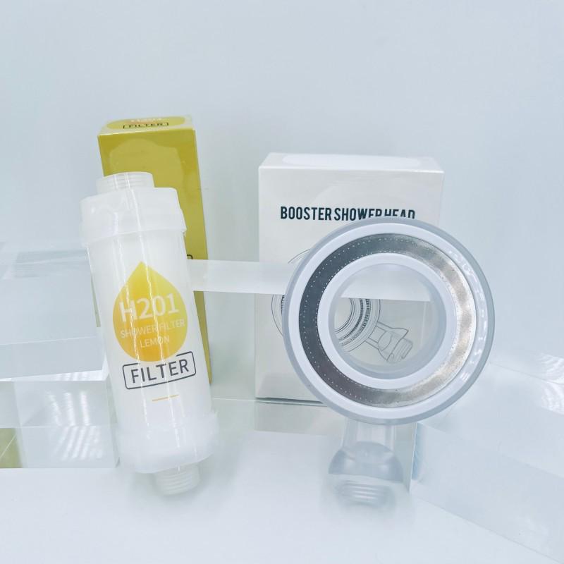 Fragrant Aromatherapy Shower & Bath Filter: Chlorine-Removing, VC Pre-Filter, Household Water Purifier, Pressurizing Bathing Experience