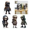 Unique Resin Craft Halloween Skull Sculpture Stylish Skeleton Design For Home Dcor Perfect Present For Various Occasions
