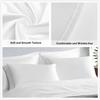 Satin Pillowcase for Hair and Skin Care Standard Queen Washable Pillow Covers Set of 2 with Envelope Closure Gifts for Women Men