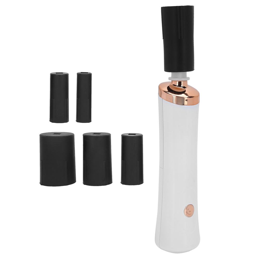 Multi Functional Electric Nail Polish Shaker Portable Eyelash Glue Mixer Shaking Machine(Blanc )