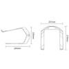Laptop Stand for Desk 14-17.3" Laptops Office Supplies Sturdy Structure Universal Riser