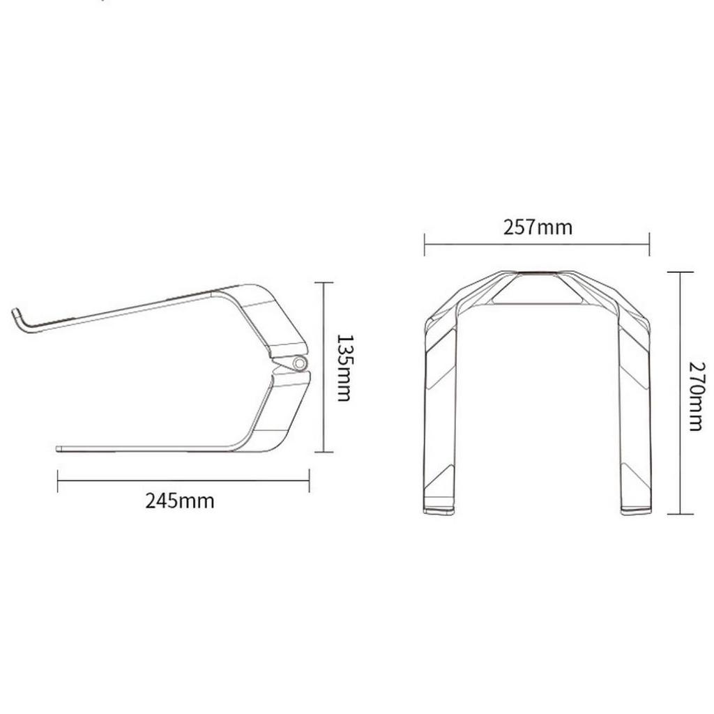 Laptop Stand for Desk 14-17.3" Laptops Office Supplies Sturdy Structure Universal Riser