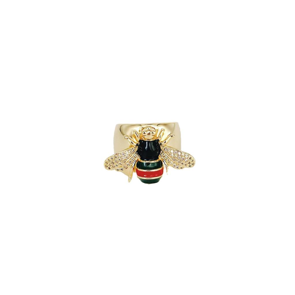 Vintage Fashion Bracelet Ring Set Little Bee Design Bracelet Ring Set
