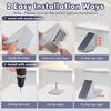 Motion Sensor Outdoor Solar Step Lights 550LM Super Bright 10LED Warm White Stair Light IP44 Waterproof for Porch Patio Deck