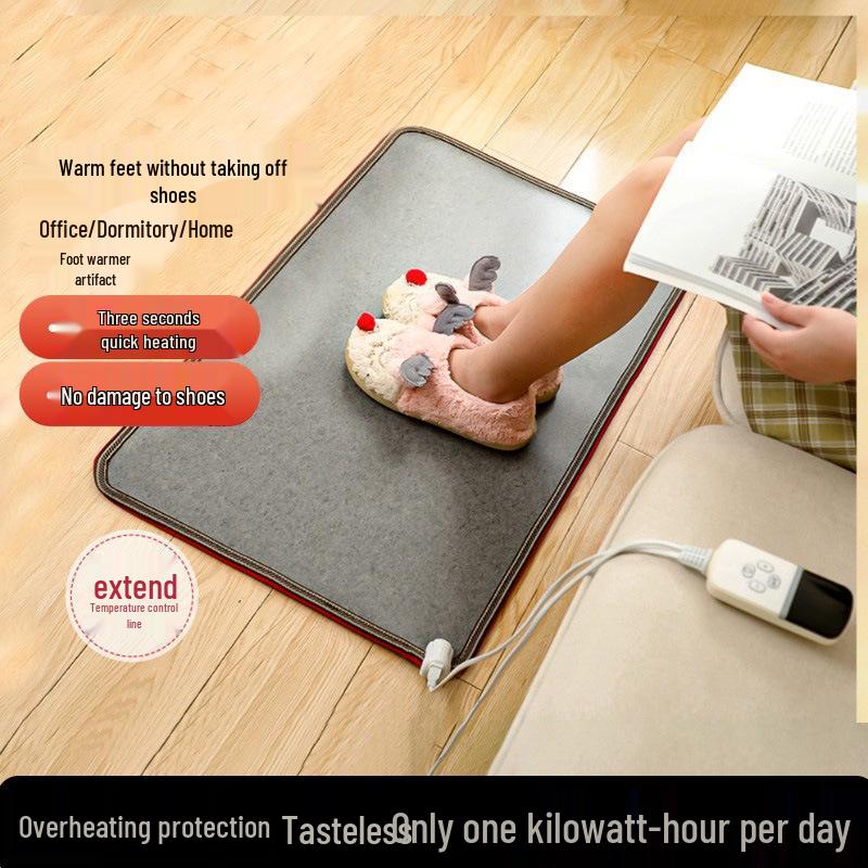 Elektrische Fußheizmatte: Büro-Heizmatte für Damen