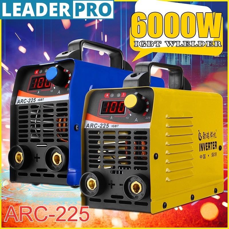 6000W TIG/MMA Electric Welding Machine ARC-225 IGBT Inverter Stick Welder  22.5x10x15cm