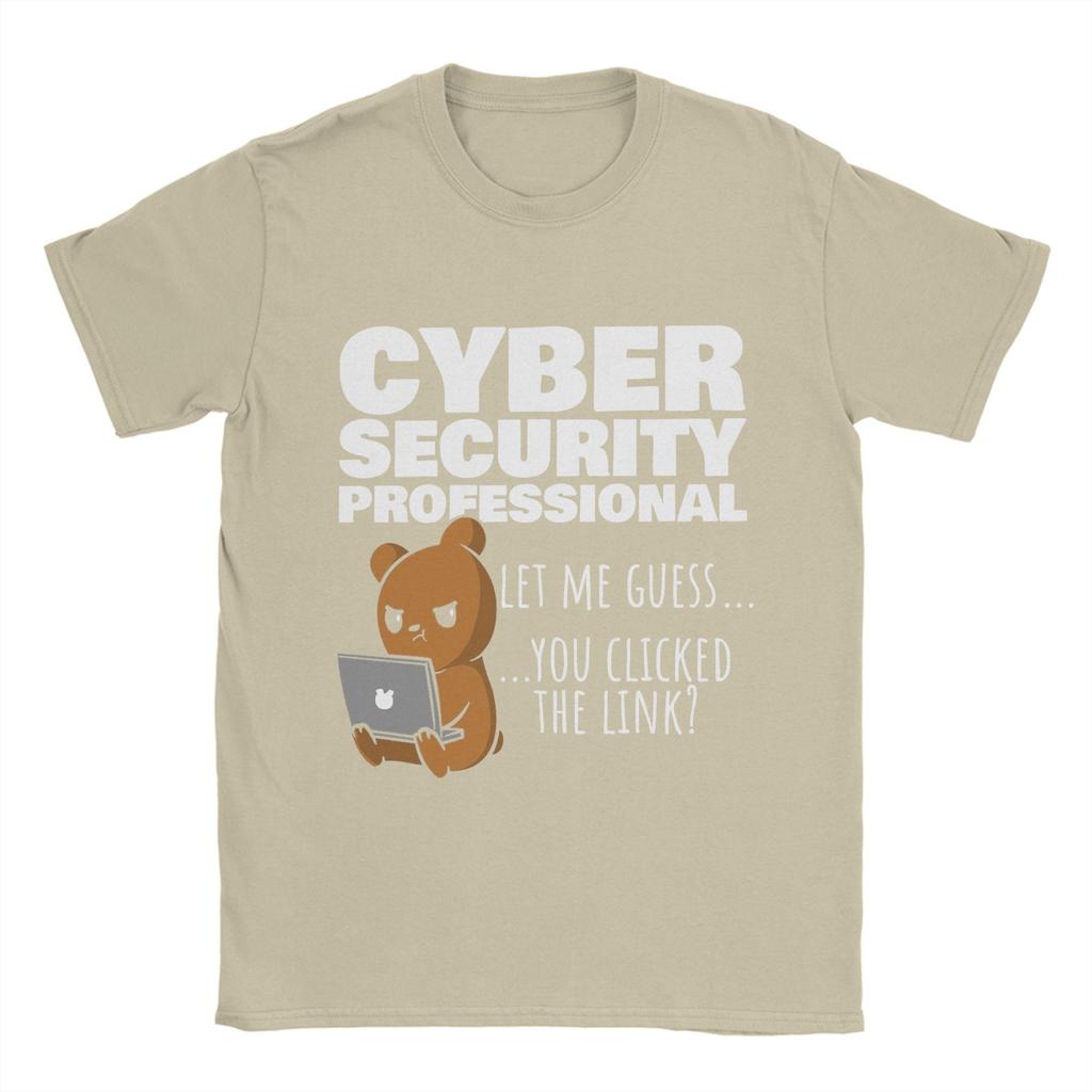 Men's T-Shirt Link Clicks Leisure Cotton Tee Shirt Short Sleeve  T Shirts Round Neck Clothes Gift Idea