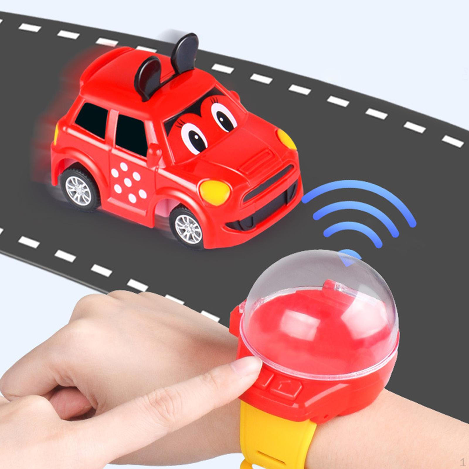USB Rechargeable Car RC led for Boys and Girls Red Yellow
