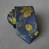 Red Blue Green Business Neckties Flower Feather Groom Cravat New Wedding Men Tie  Wedding Party