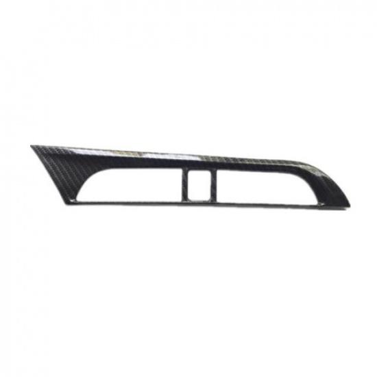 For Nissan Kicks 2018-2024 Carbon Fiber Center Console AC Air Outlet Vent Trim