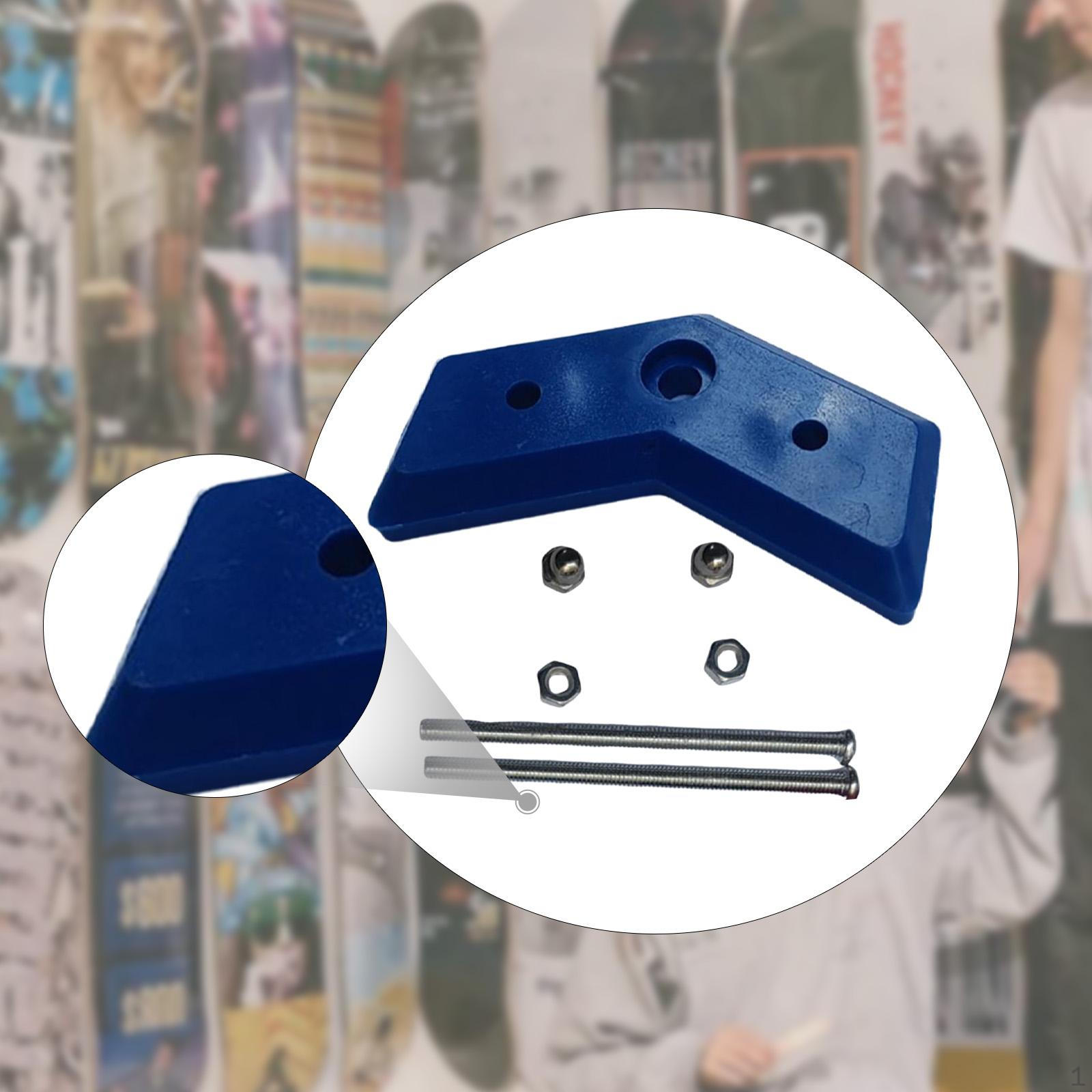 

Стойка для скейтборда, Держатель для хранения, Инструмент для демонстрации лонгборда, Легко установить синий