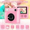 2025 Newest Kids Instant Print Camera, Portable Camera with 32G Card and 1080p