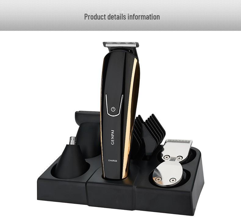 Five-in-One Multifunctional Electric Hair Clipper and Shaver Set