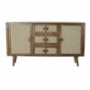 DKD Home Decor-Sideboard DKD Home Decor Rattan Mango Wood (150.5 X 40.5 X 86cm)