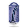 Ouch! - Silicone G-Spot Dildo with Beads - 16.5 cm