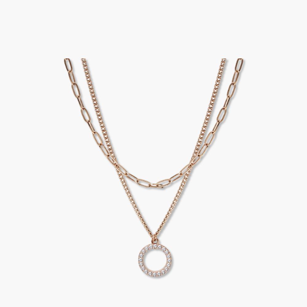 Monograph Elin Necklace Mgnl0250 14K Gold Plated