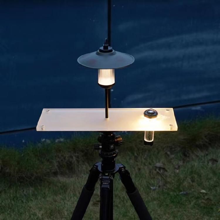 Camping Lamp Holder Stand Outdoor Light Holder Removable Aluminium Aolly Holder