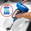 4m Pipe Sink Unblocker Drain Hair Cleaner Sink Refrigerator Foreign Matter Cleaning Brush Pipe Unblocking Handheld Tool