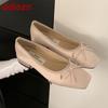 Mode Damen Flache Damenschuhe Slipper Pantoletten Seide Mode Schmetterlingsknoten Schuhe Ballerinas Mit Schuhen Für Frauen Sommer Frühling