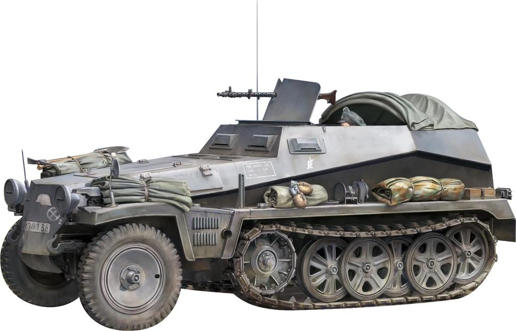 Takom Light Armored Personnel Carrier Plastic Model Kit TKO2184 1/35 Sd.Kfz.250/1
