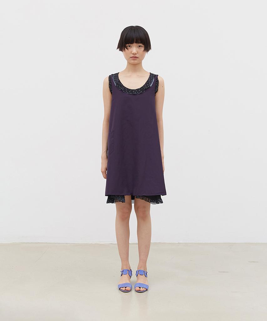 Koseumoseu Shelter Midi Dress (Deep Purple)