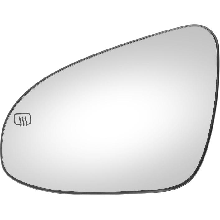 Motoforti Clear Lens Driver Side Mirror Glass Replacement for Toyota Corolla 2014-2019, Left Rearview Mirror Glass for Toyota Corolla with Power Left Driver Side