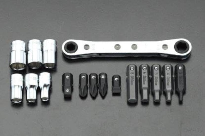 

Набор торцевых головок DR 1/4 (с храповым механизмом)