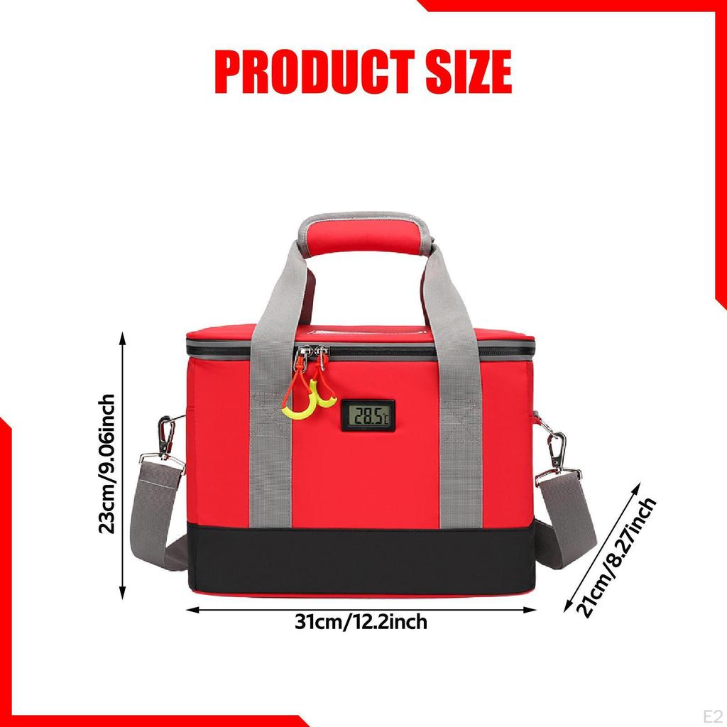 Empty First Aid Bag Emergency Carrying Case Portable Organizer Storage Pouch for Home
