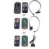 Remote Control Panel RGB Interface LED Fan External Hub Connector Controller 21 Keys