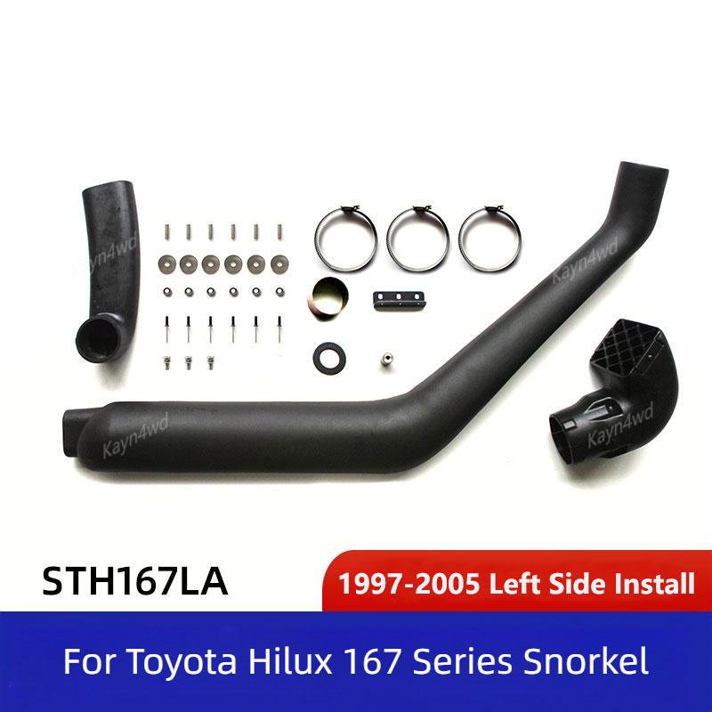 Pickup 4x4 Buitenaccessoires Luchtinlaat Snorchel Kit Voor 1997-2005 TOYOTA Hilux 165 167 172 176 Serie Wader Ademhalingsslang Pijp
