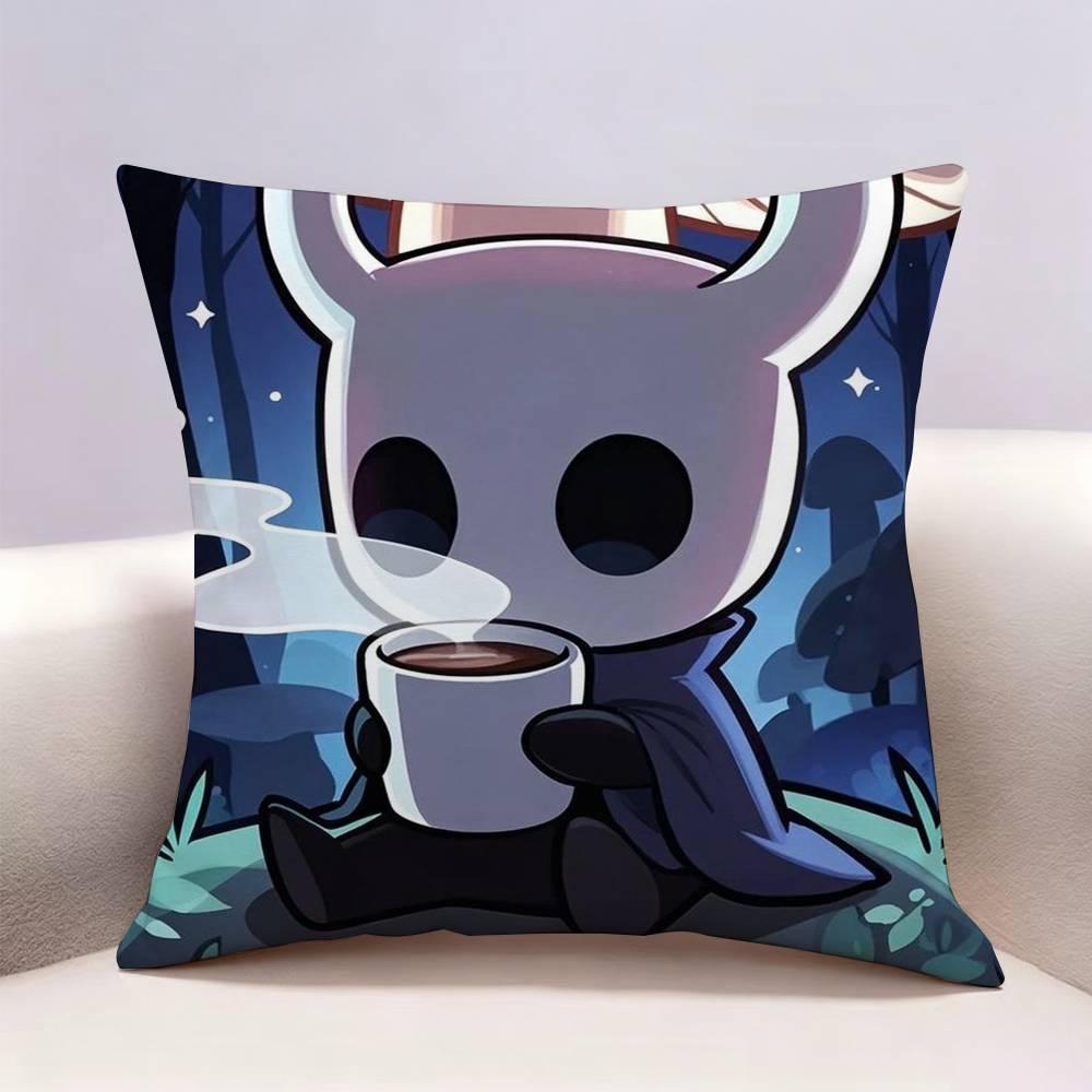 Opular Hot Hollow Knight SilksongCool Doublesided Print Pillow Case for Sofa Living Room Home Office Decor Protective Cover