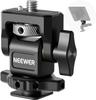 NEEWER Camera Monitor Mount with Cold for Field Compatible with Ninja Rotation Adjustable Tilt MA006 Shoe, Anti-Twist 1/4" Screw, 5"-7" Monitors, V,