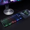 CHONCHOW Gaming Keyboard and Mouse Japanese with 88 LED USB 19 DPI Gaming 102J Set, Layout, PS5/PS4/NS Compatible, "Convert"/"Convert" Keys, Keys,