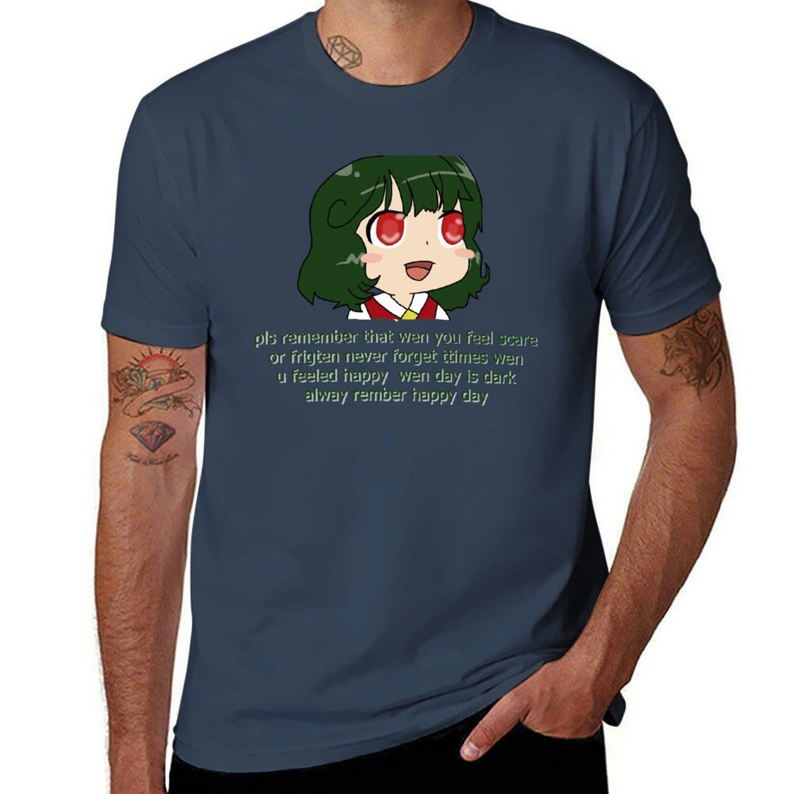 Happy Day TShirt Big Size Loose Fit Tee Shirt S