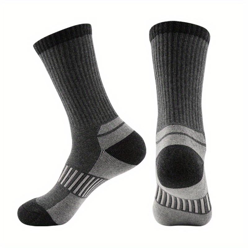 

Winter Mid-length Ski Socks for Men, Thick Terry Fabric, Sports Socks for Warmth, Hiking Socks with A Towel-like Bottom, Moisture-wicking. one-size
