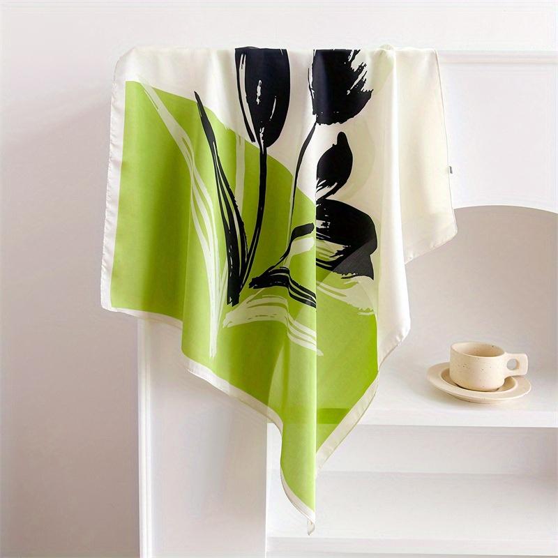 1PCS 70 Square Scarf Spring/Summer New Printed Fashion Commuter Decoration Fresh Headscarf Neck Protection Scarf Professional