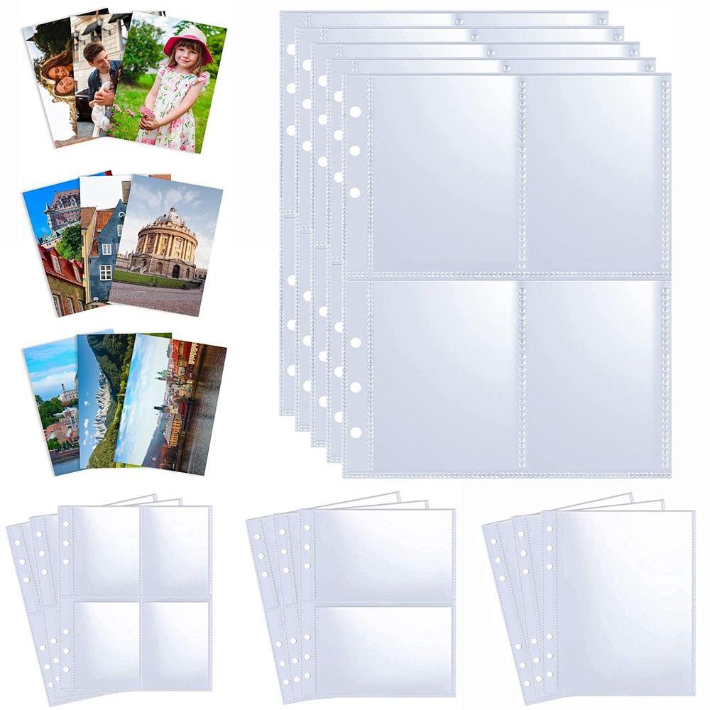 Multi-Pockets Photocard Binder A5 Size Inner Page Kpop Photocard  Binder Photocard Sleeves