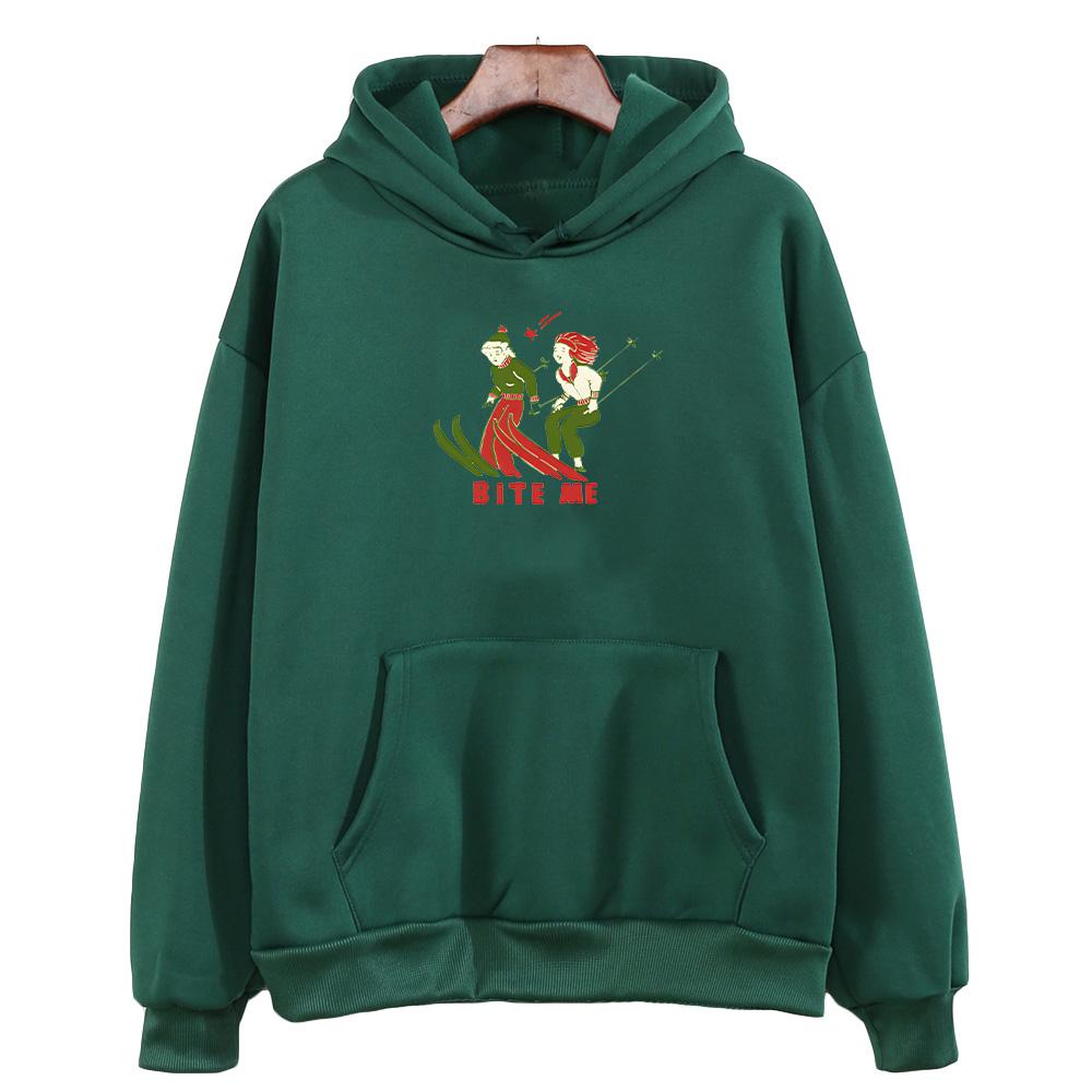 Ski Hoodie Reneé Rapp Merch Sweatshirts Men Women Vintage Pullovers Fleece Casual Long Sleeve Autumn Winter Fashion Casual Hoody