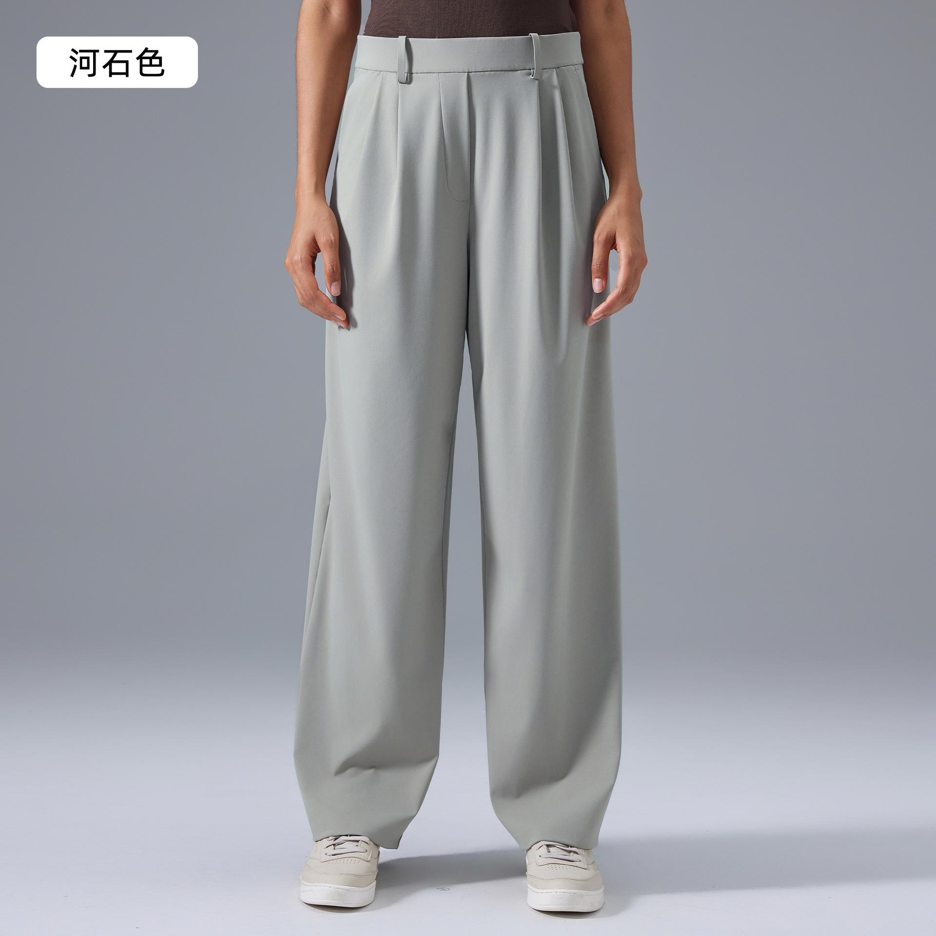 

Wide-leg pants women s drape loose and thin straight-leg pants thin breathable fashion versatile casual sports trousers 4