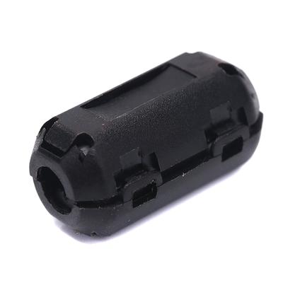5Pcs 3.5Mm Noise Suppressor Emi Rfi Clip Choke Ferrite Core Cable Filter Black