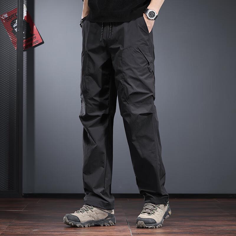 JIELEINUO Men's Outdoor Tactical Cargo Pants