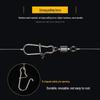 American High-Speed Copper Swivel Snap for Sea Fishing - Eight-Character Ring Connector
