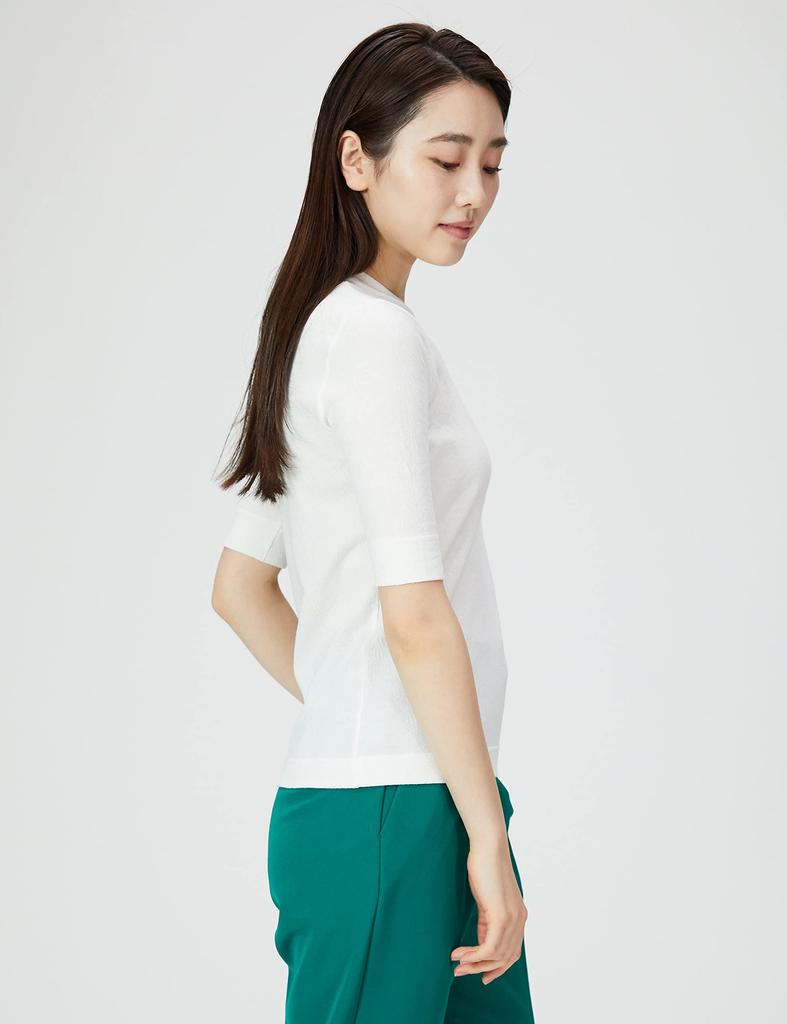 Double Standard Clothing Dry Touch Size 38 Sov. Top, 0308-290-221, Women's, Off-White,