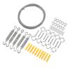 Rubber Coated Stainless Steel Wire Rope Kit String Light Hanging Kit Outdoor Garden Railing Cable Set