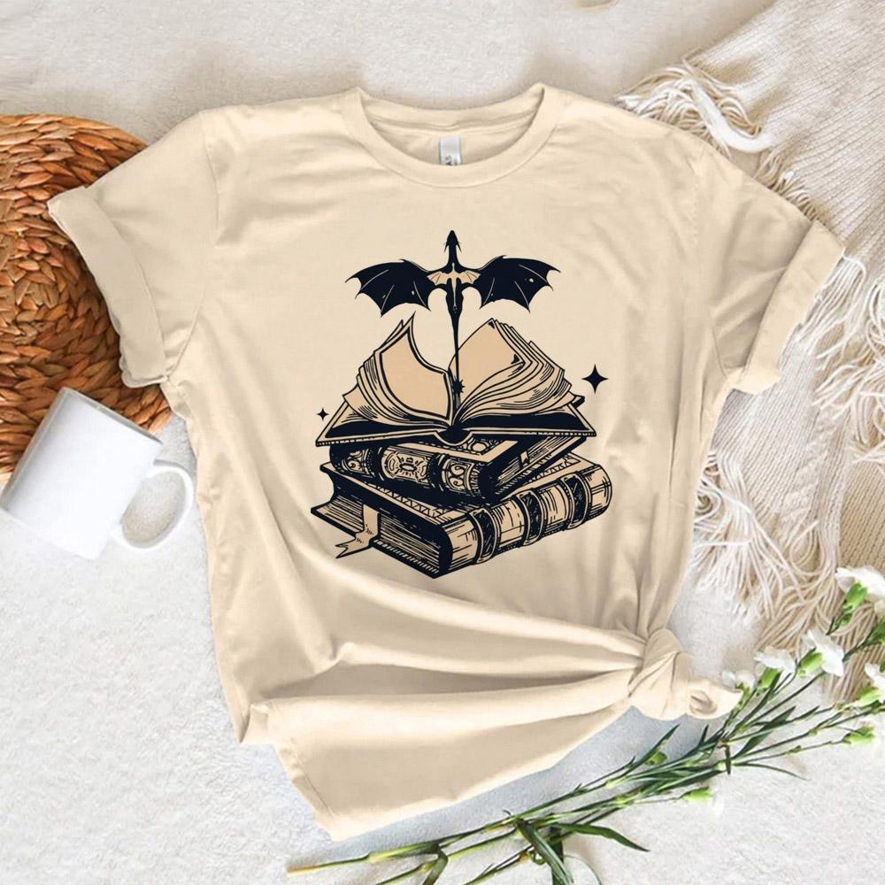 Fourth Wing tshirts Women summer streetwear Tee female designer clothing