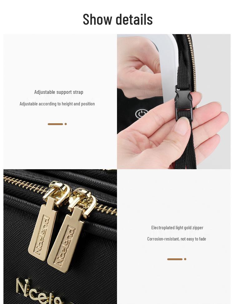 Portable LED Cosmetic Bag: Multifunctional, Large Capacity, Professional Makeup Organizer 2024.